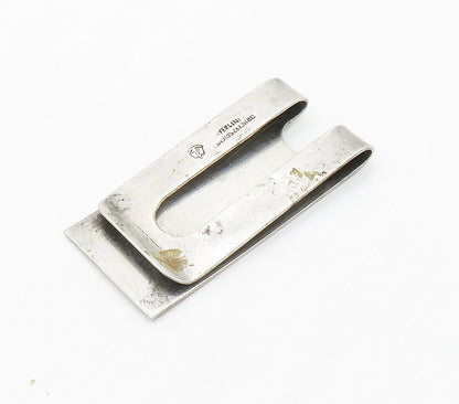 MEXICO 925 Sterling Silver  Vintage Aztec Sun Calendar Money Clip  TR2202