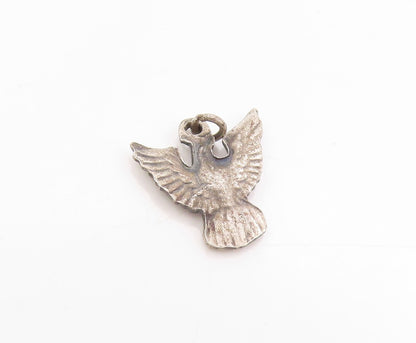 925 Sterling Silver Vintage Pendant BSA Eagle Emblem Of Achievement  PT25008