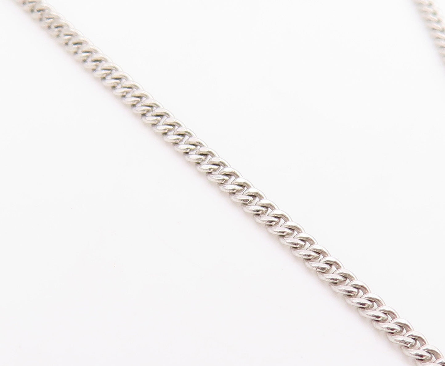 925 Sterling Silver Vintage Necklace Pink Opal Elegant Teardrop Knot  NE4806