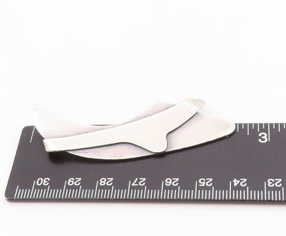 925 Sterling Silver Vintage Brooch RAHM Modernist Designer Sculpture Pin BP12035