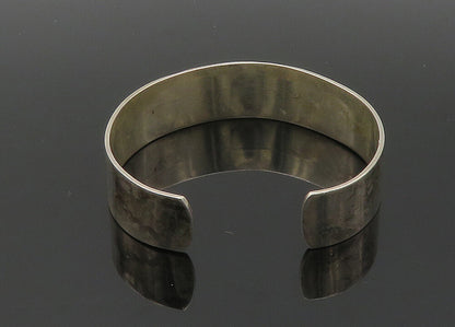 925 Sterling Silver  Vintage Cabochon Cut Turquoise Cuff Bracelet  BT8300