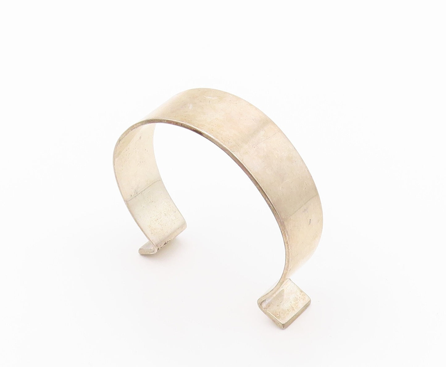 925 Sterling Silver Vintage Bracelet HANS HANSEN DENMARK Minimalist Cuff BT11093
