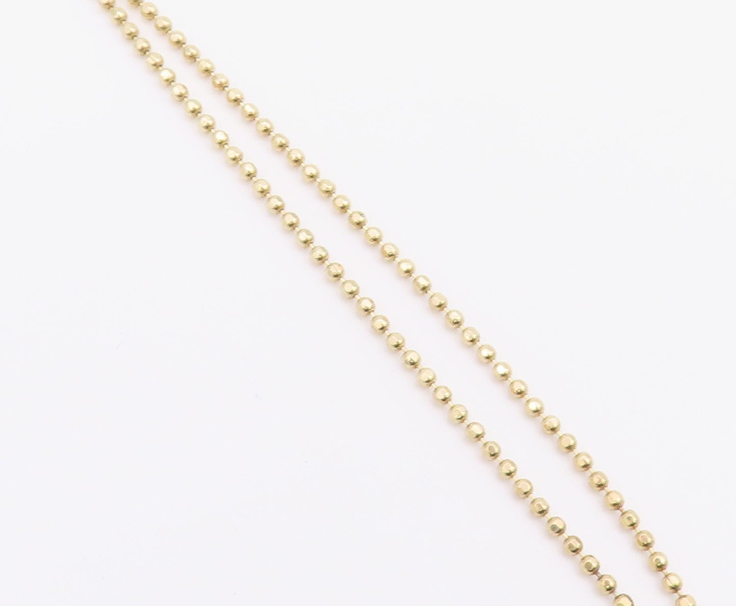 925 Silver Vintage Black Onyx Gold Plated Multi Strand Chain Necklace NE3422