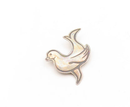 925 Sterling Silver Vintage Brooch Pin MEXICO Solid Cutout Sea Cat  BP11310