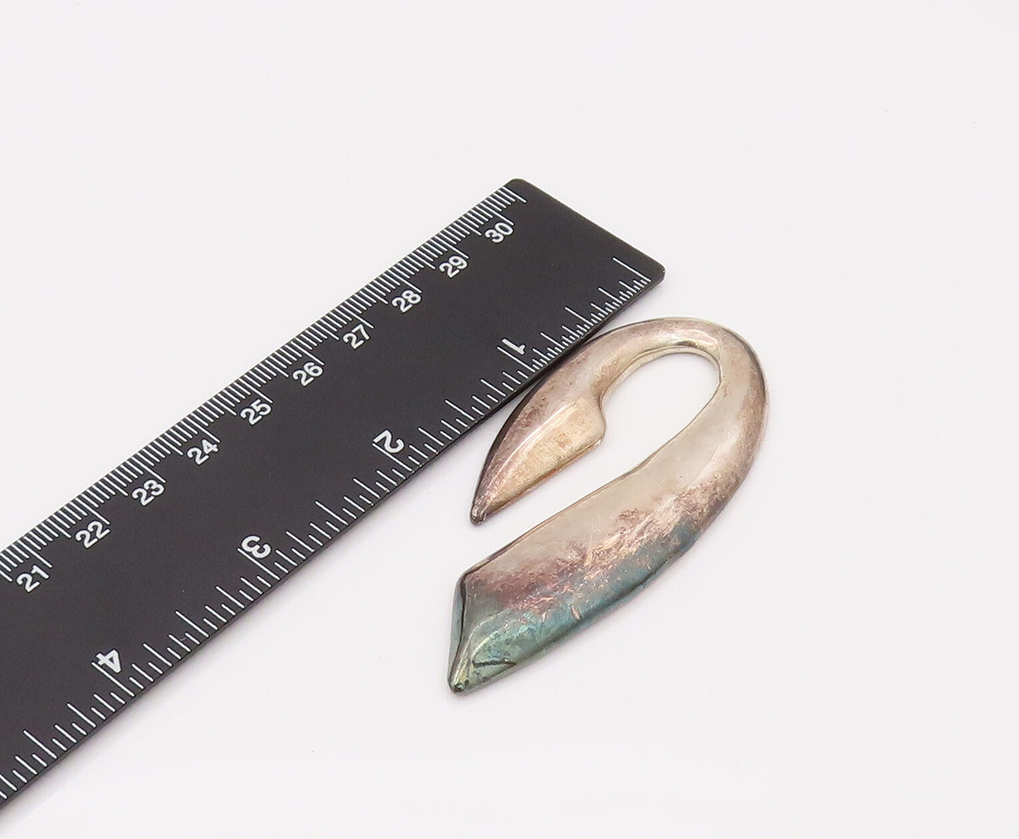 VARSANO 925 Sterling Silver Vintage Moldiest SIG Swirl Pendant PT22127