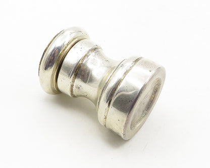CARTIER 925 Sterling Silver  Vintage Shiny Single Salt Pepper Shaker  TR1763