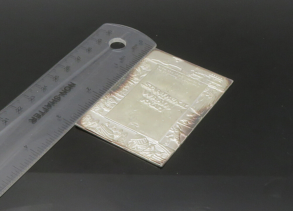 925 Sterling Silver  Vintage Star Trek Wrath Of Khan Collection Card  TR3091