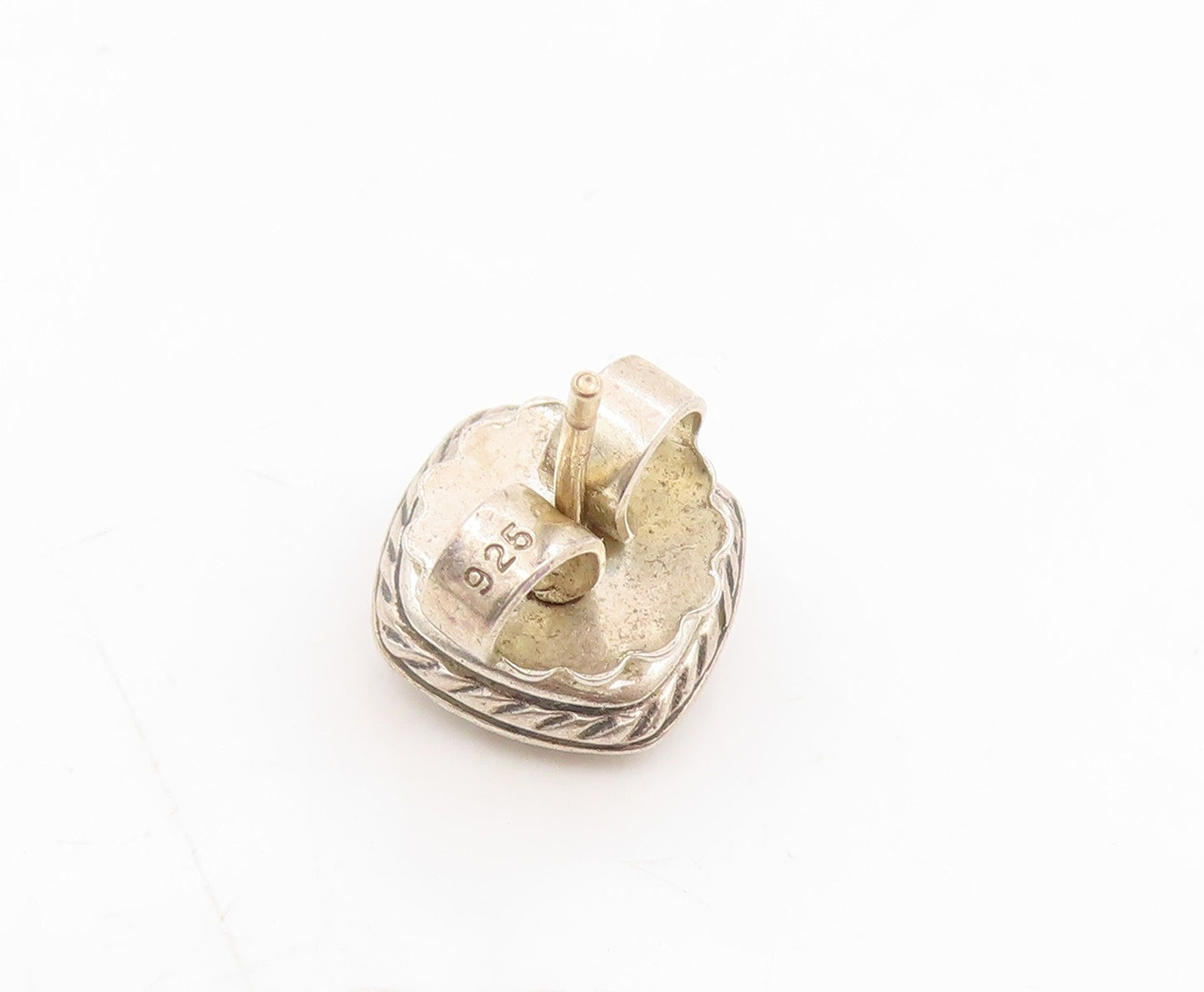 925 Sterling Silver Vintage Earrings DAVID YURMAN Gemstone Single Lot  EG14305