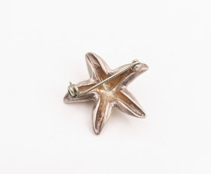 925 Sterling Silver Vintage Brooch Pin Classic Nautical Sea Fish Motif  BP12311