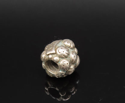 925 Sterling Silver  Vintage Family Love Happy Faces Charm Pendant  PT21779