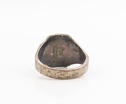 925 Sterling Silver Vintage Ring REED & CO Isaac Bildersee Band  Sz 7.5  RG34760