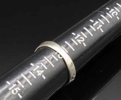 925 Sterling Silver  Vintage Masonic Pentagram Signet Ring Sz 13  RG24916