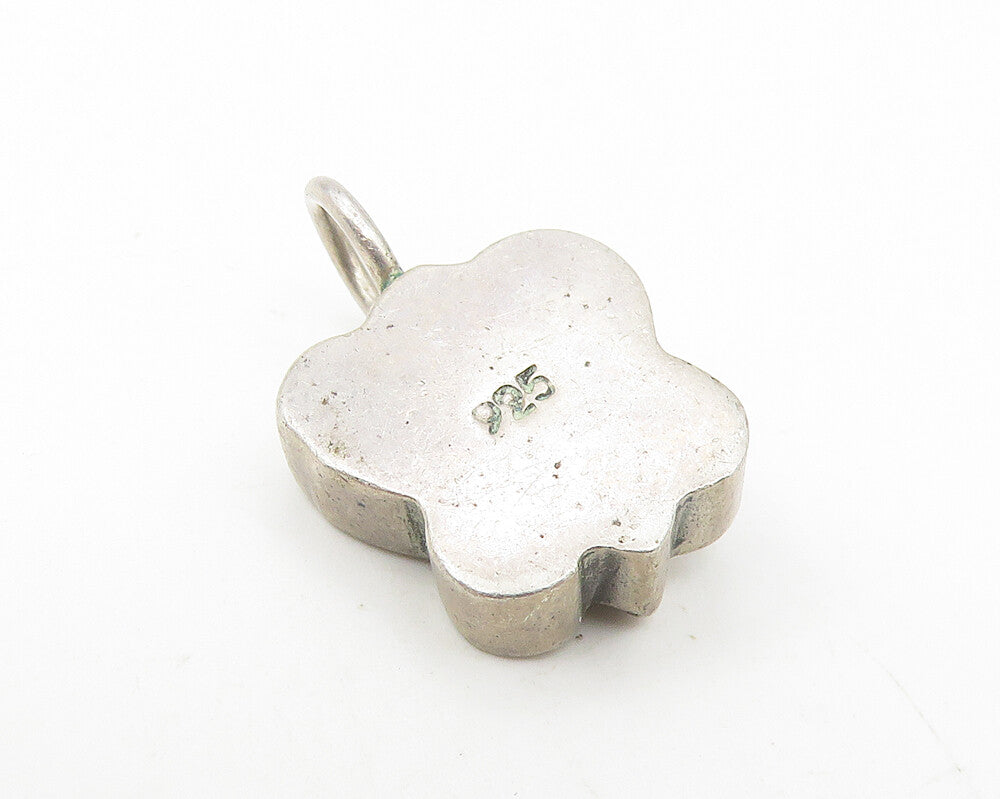 925 Sterling Silver  Vintage Petite Hollow Butterfly Motif Pendant  PT9263