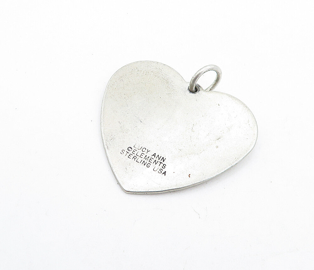 LUCY ANN 925 Sterling Silver Vintage Little Boy Douglas Name Pendant PT4897