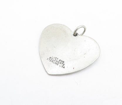 LUCY ANN 925 Sterling Silver Vintage Little Boy Douglas Name Pendant PT4897