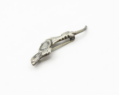 MEXICO 925 Sterling Silver  Vintage Antique Petite Dog Brooch Pin  BP6890