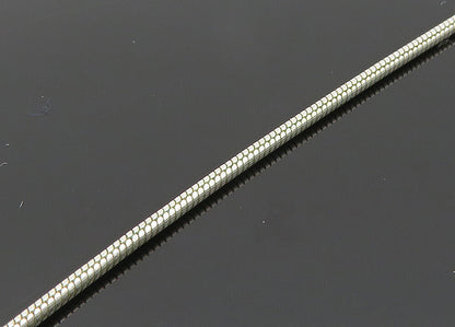 925 Sterling Silver  Vintage Shiny Open Rain Drop Chain Necklace  NE3454