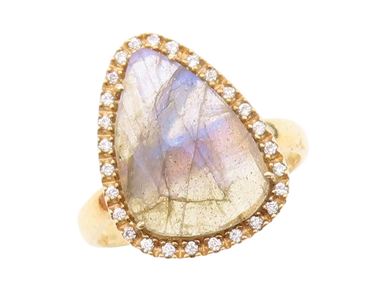 925 Sterling Silver Vintage Ring Gold Plated Alexandrite & Topaz  Sz 7  RG30474