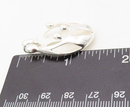 925 Sterling Silver Vintage Pendant CAROLYN POLLACK Happy Community  PT23593