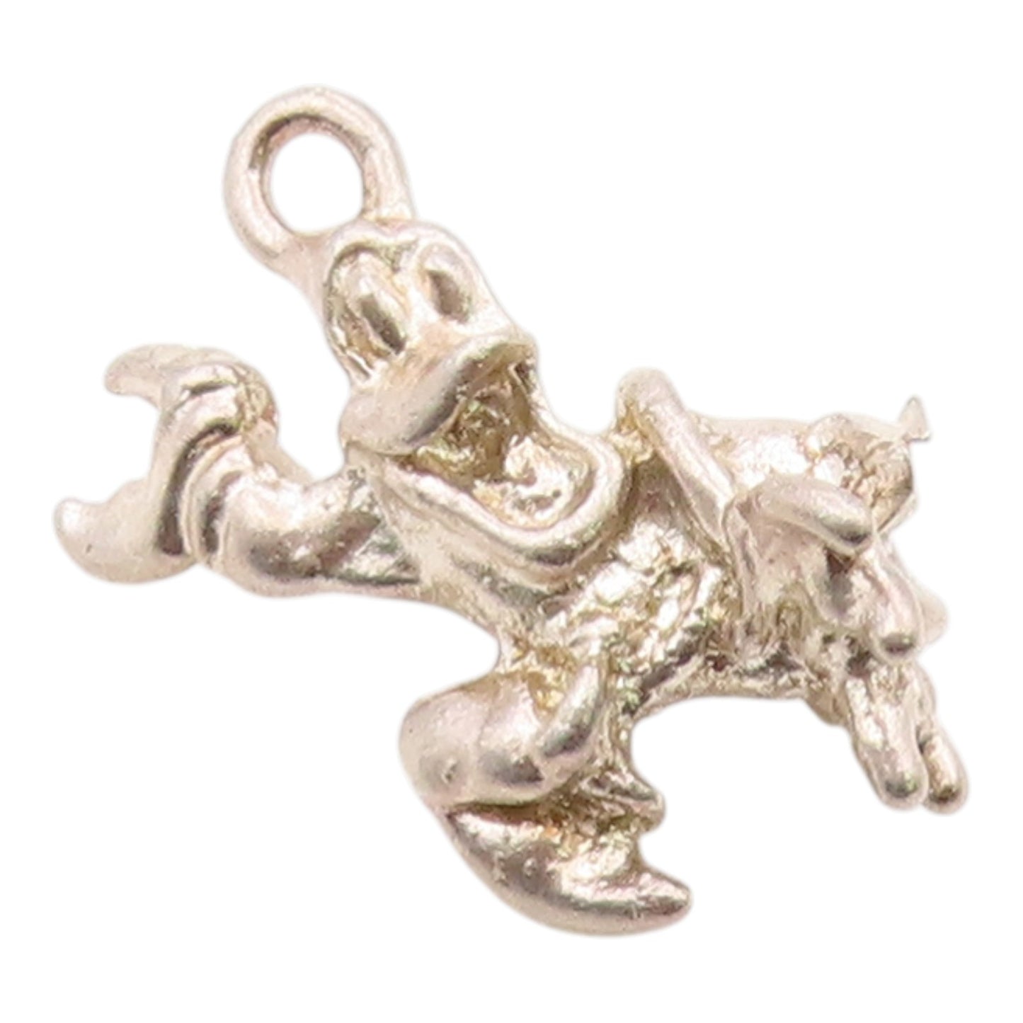 925 Sterling Silver Vintage Pendant Figural Disney Character Charm  PT26308