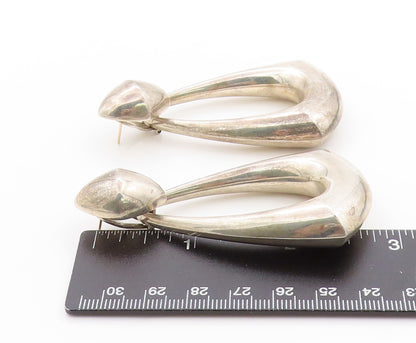 14k Gold 925 Sterling Silver Vintage Earrings JONDELL Dangling Design  EG13567