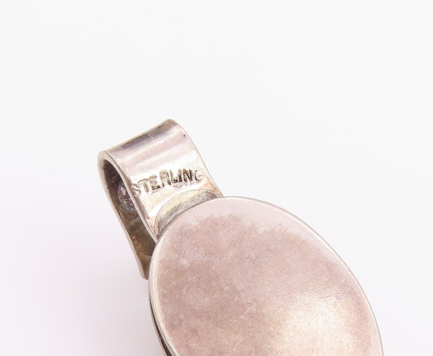 925 Sterling Silver Vintage Bracelet LA PAGLIA Botanical Tulip Link  BT12213