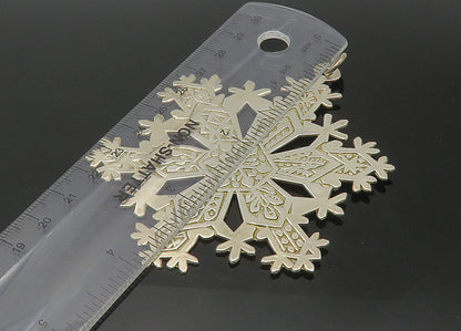 MMA 925 Sterling Silver   Vintage Antique 1971 Snowflake Pendant  PT18296