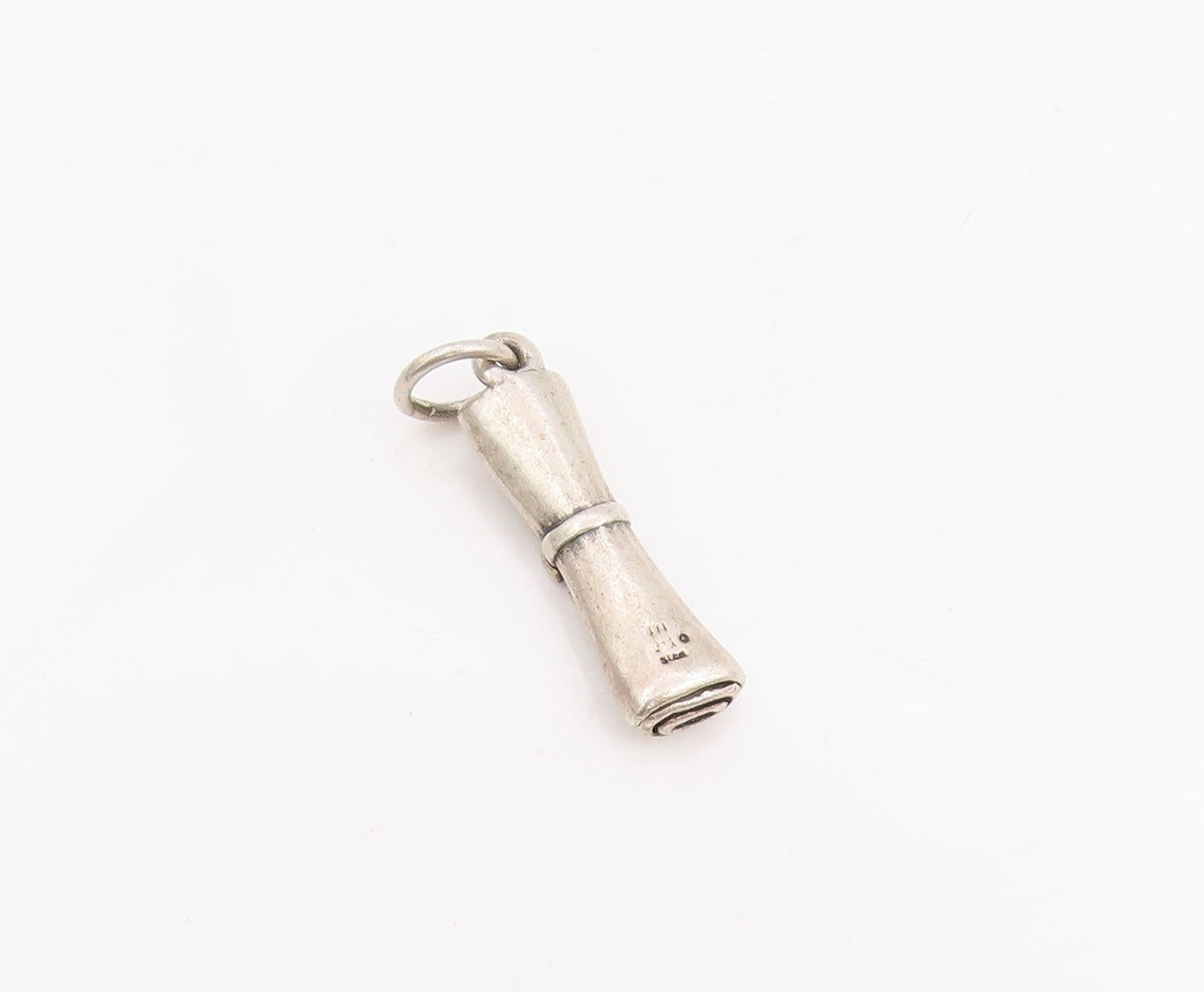 925 Sterling Silver Vintage Pendant JAMES AVERY Graduation Diploma Charm PT25203