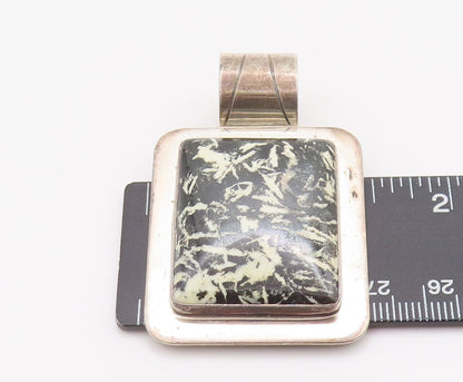 925 Sterling Silver Vintage Pendant DTR JAY KING Agate Solitaire Pendent PT22724
