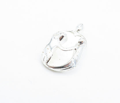 CAROLYN POLLACK RELIOS 925 Silver  Vintage Modernist Family Pendant  PT4348
