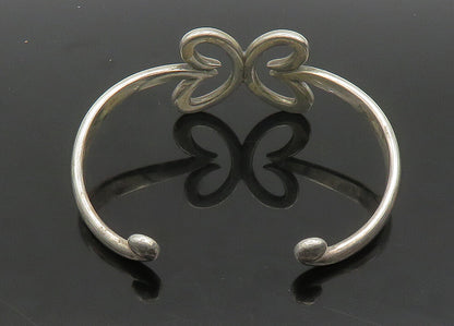 JAMES AVERY 925 Silver  Vintage Shiny Open Butterfly Cuff Bracelet  BT8070