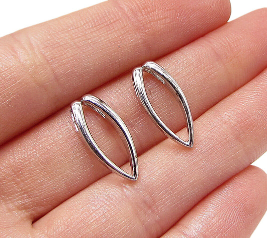 925 Sterling Silver  Lot of 2 Smooth Oval Slider Pendant  PT1939