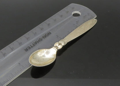 DENMARK 925 Sterling Silver  Vintage Shiny Demitasse Espresso Spoon  TR3103