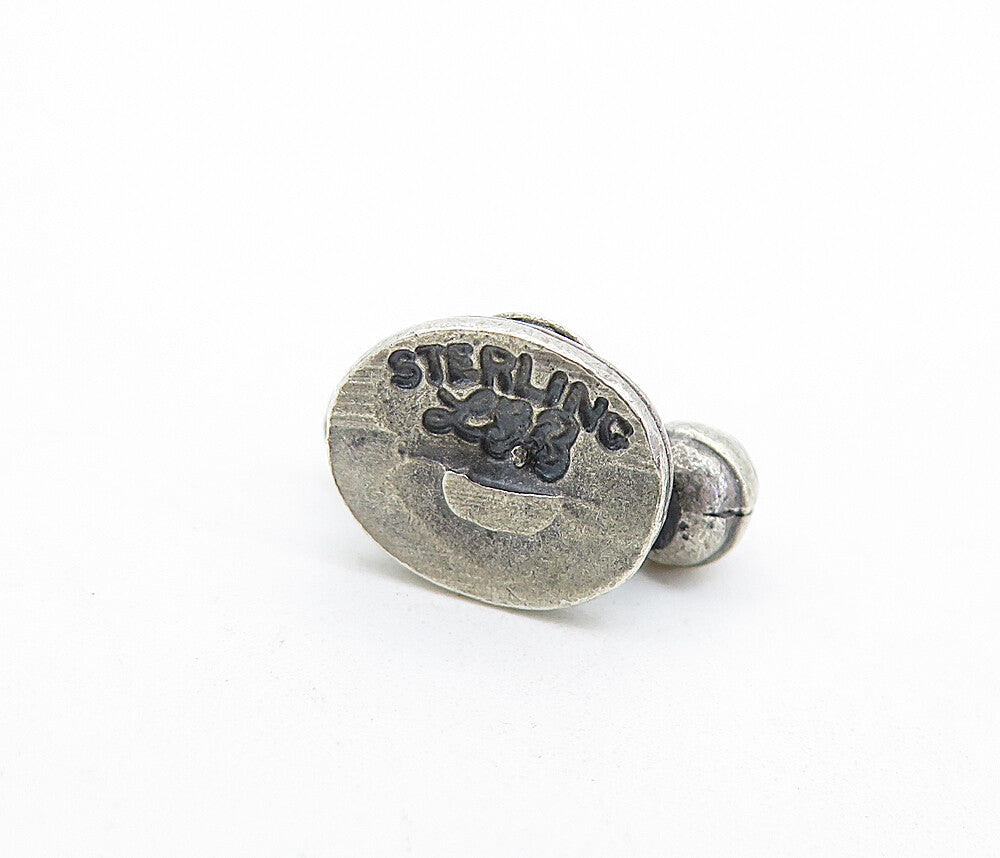 925 Sterling Silver  Vintage Petite Old Fashioned Telephone Pendant  PT5231