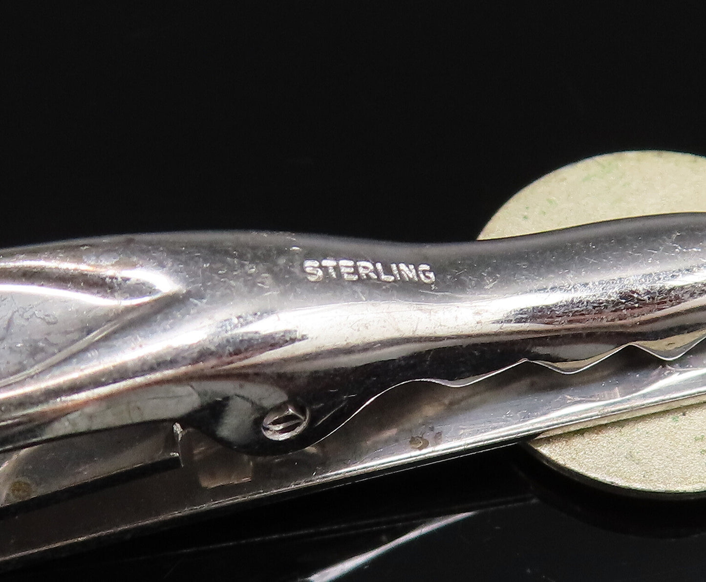 925 Silver Vintage National Association Of Life Underwriters Tie Clip TR3432