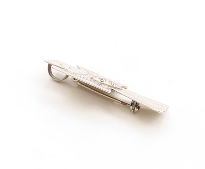 925 Sterling Silver Vintage Brooch Pin CAROLYN POLLACK Angel Cross  BP11307