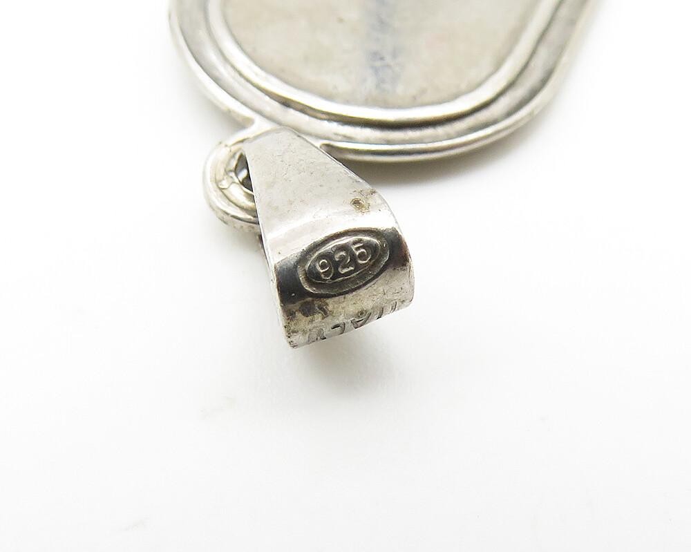 925 Sterling Silver  Vintage Praying Little Girl Drop Pendant  PT8127