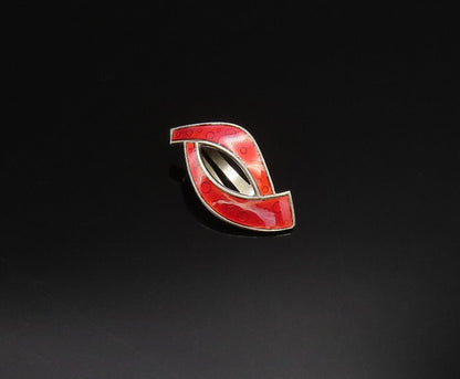 DAVID ANDERSEN NORWAY 925 Silver  Vintage Enamel Singles Lot Earrings  EG12021