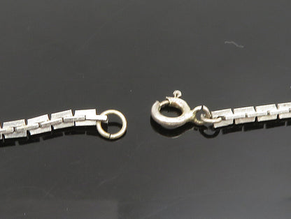 925 Sterling Silver  Vintage Minimalist Double Swirl Collar Necklace  NE3854