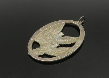 WALLACE 925 Sterling Silver  Vintage Peace On Earth Doves Pendant  PT19424