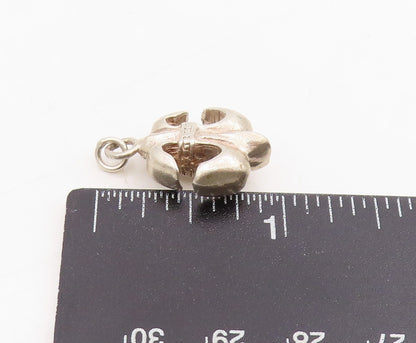 925 Sterling Silver Vintage Pendant Modernist Nautical Anchor Charm  PT25580
