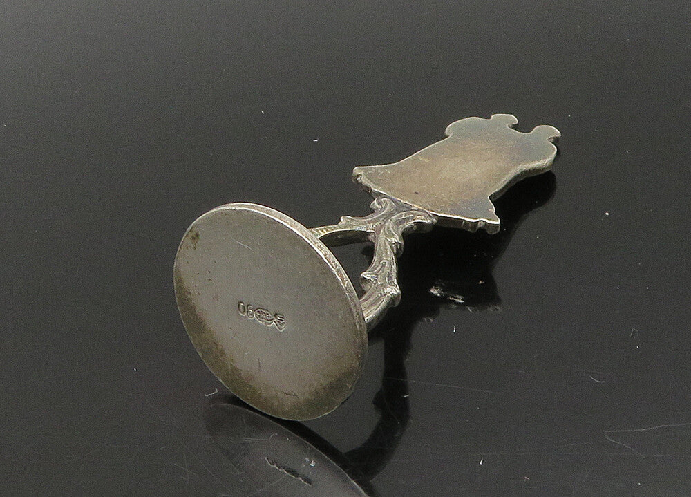 HOLLAND 925 Sterling Silver  Vintage Old Couple Table Trinket Souvenir  TR3164