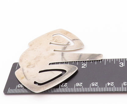 925 Sterling Silver Vintage Book Mark Designer Elephant Head Cutout  TR3936