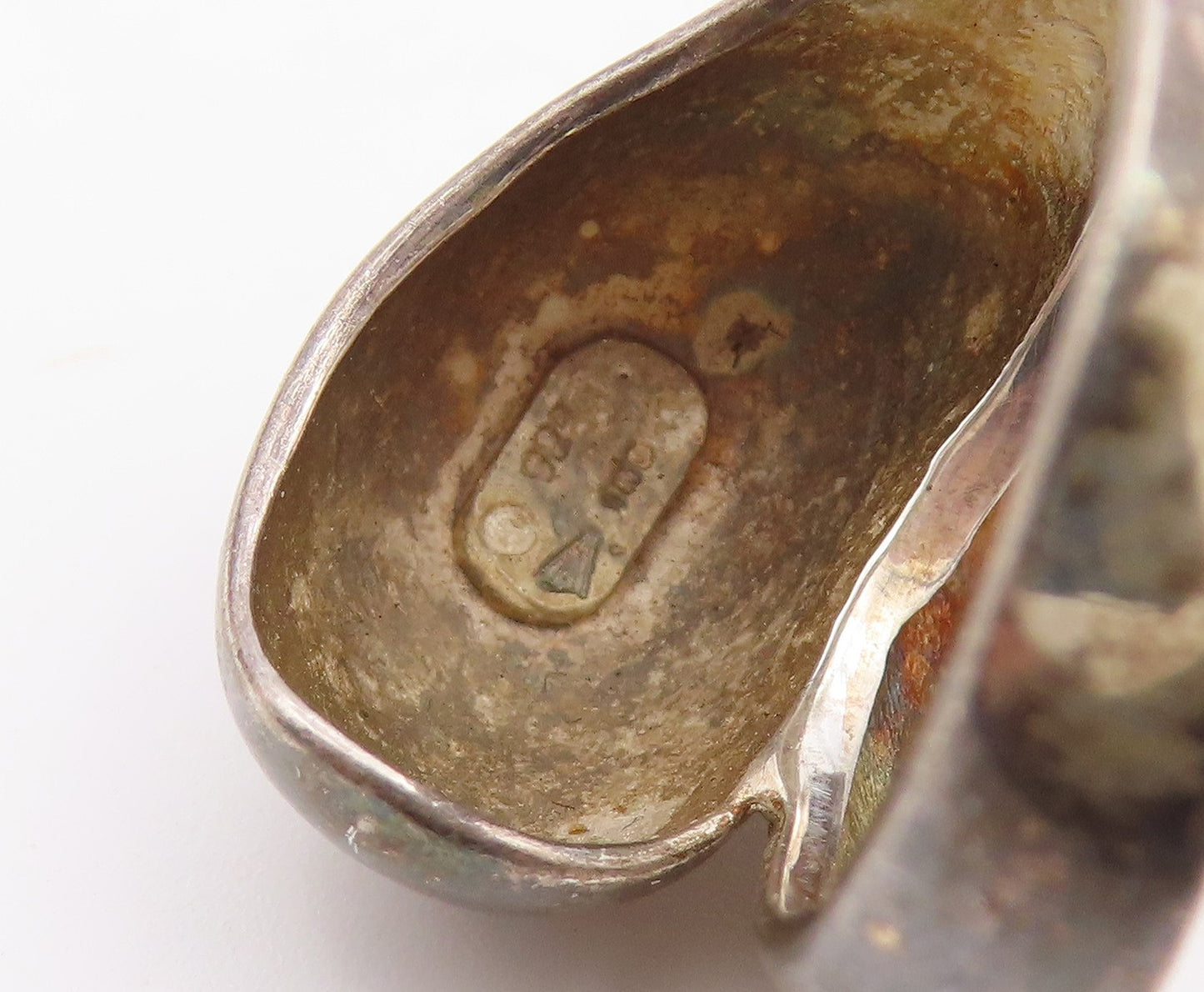 925 Sterling Silver Vintage Ring SILPADA Chunky Bypass Dome Band Sz 9.5 RG36597