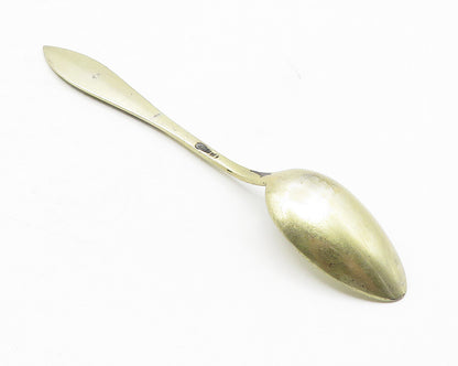 925 Sterling Silver  Vintage Floral Vine Detail Petite Espresso Spoon  TR1813