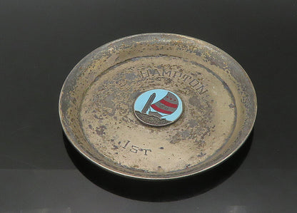 SCHOFIELD 925 Silver  Vintage President's Cup Regatta Trinket Dish  TR3080