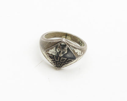 925 Sterling Silver Vintage Antique Boy Scouts Of America Ring Sz 5.5  RG19378