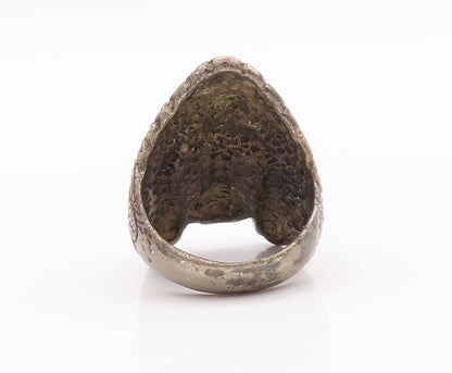 925 Sterling Silver Vintage Ring G&S Native American Warrior  Sz 7  RG32457