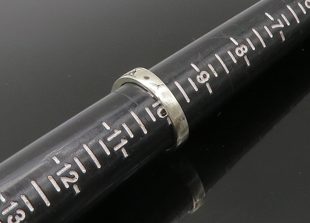 925 Sterling Silver  Vintage Faceted Black Spinel Cocktail Ring Sz 10  RG22602