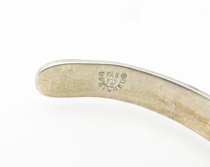 FAR FETCHED 925 Silver  Vintage Not All Who Wander Quote Cuff Bracelet  BT7659